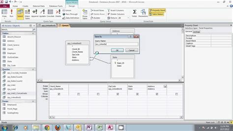 Access Combine Multiple Tables With Same Fields