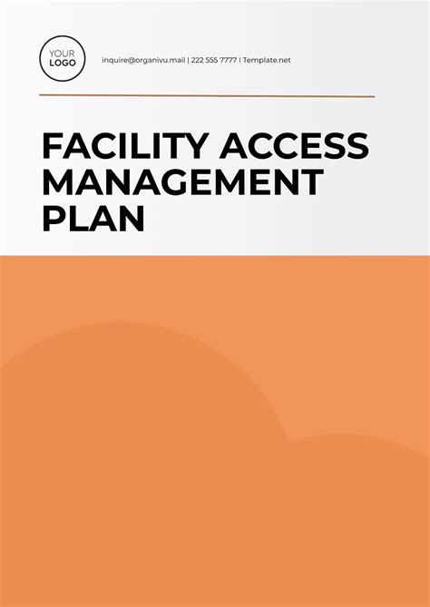 Access Management Plan