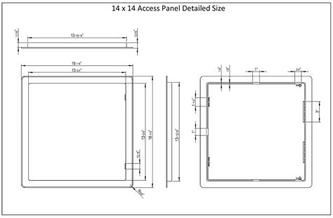 Access Panel Sizes Lowes