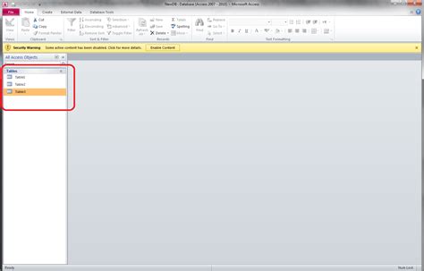 Access Vba Check If A Table Exists