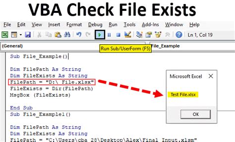 Access Vba Check If Path Exists