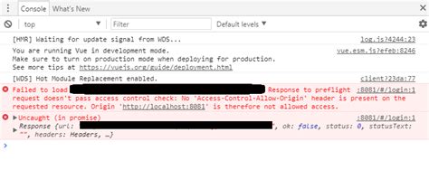 Access-Control-Allow-Origin' Header Is Present On The Requested Resource. Laravel