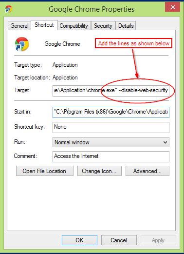 Access-Control-Allow-Origin Disable Chrome