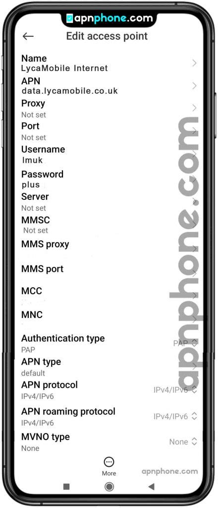 Lycamobile APN Settings for Faster (updated) Quick APN Settings