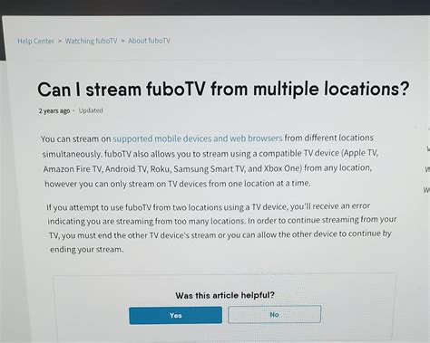 Accessing fuboTV on Different Devices