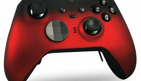 Accessoire Manette Xbox One Elite Série 2 Custom Shadow Red Draw My Pad