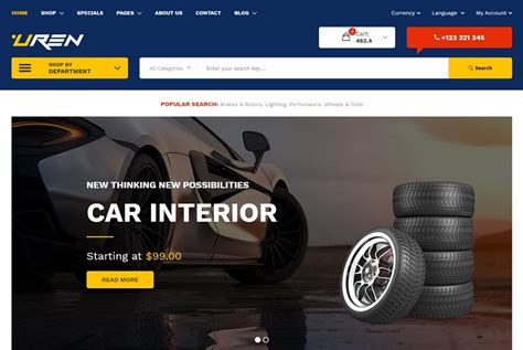 Accessories Car Website