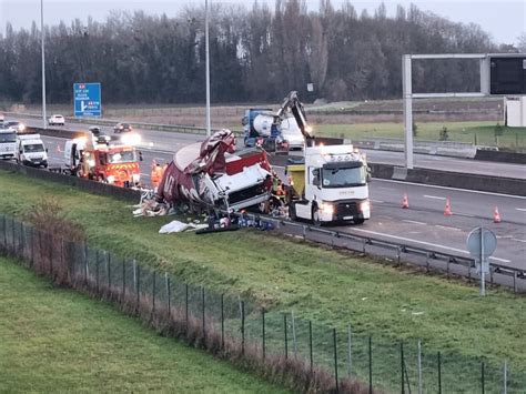 accident a6 ce matin