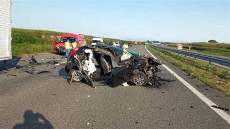 accident a64 ce matin