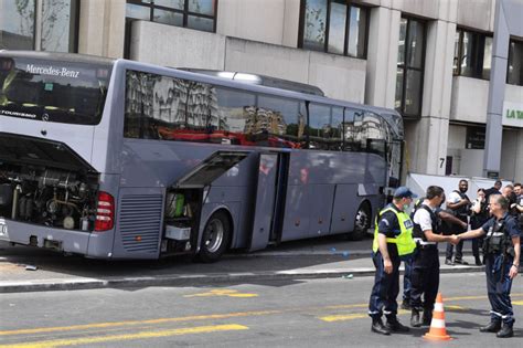 accident bus paris aujourd'hui