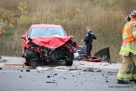 accident in pickering yesterday