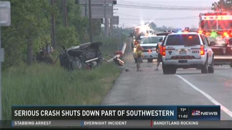 accident on southwestern blvd today