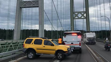 accident on tacoma narrows bridge today