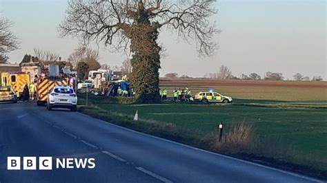 accident on the a140 today