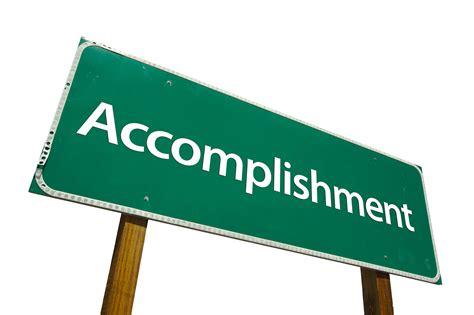 accomplishments