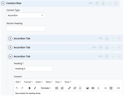 Accordion Form Example