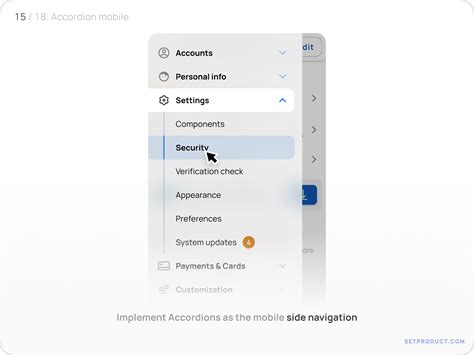 Accordion Navigation Ux