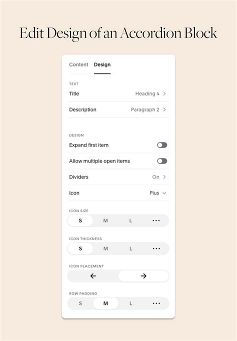 Accordion With Image And Text Squarespace