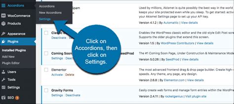 Accordion Wordpress Shortcode