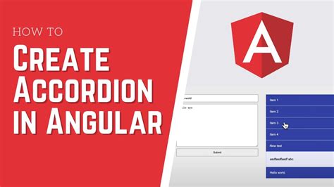 Accordions In Angular