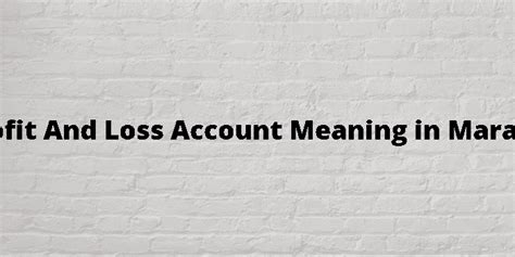account type meaning in marathi with example