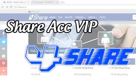 Share Account VIP FUNNY 4share Download 1.8TB/tháng ( 24 mỗi tháng