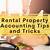 accounting for vacation rental property