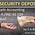 accounting treatment for security deposits