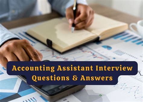 accounting assistant interview questions and answers