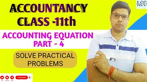 accounting equation class 11 practical problems solutions chapter 5