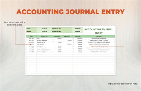 Accounting Journal Entry Order