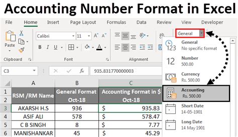 5 Excel Number Tips