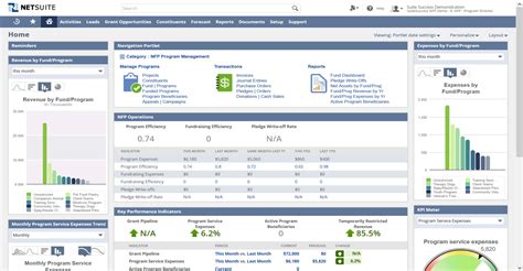 accounting software for nonprofits netsuite