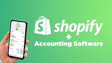 accounting software integrated with shopify