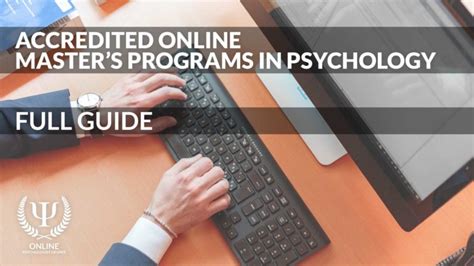accredited online masters psychology