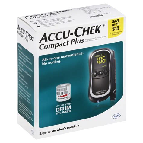 Roche ACCUCHEK Compact Plus Meter Kit with Lancing Device