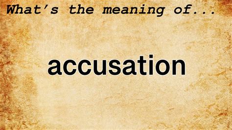 accusation meaning in nepali