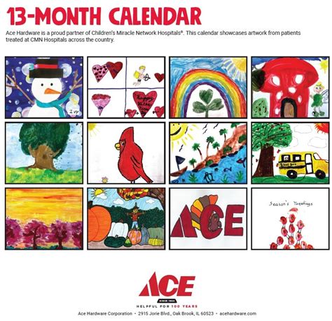 Ace Calendar 2024