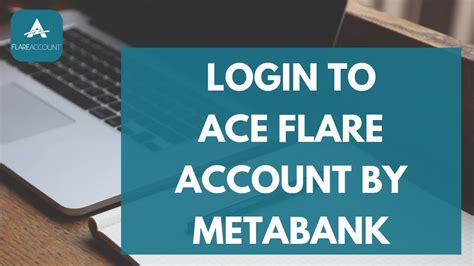 ace flare account by metabank login