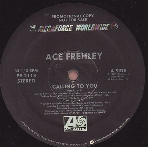 ace frehley calling to you