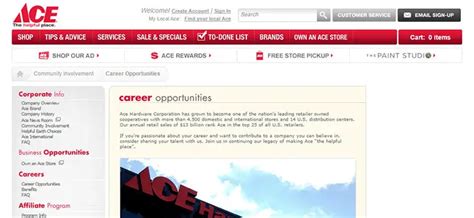 Ace Hardware Job Description