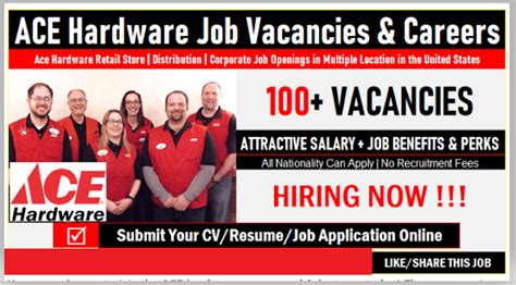 ace hardware jobs website