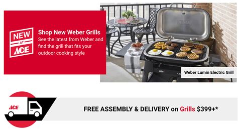 ace hardware weber grill special