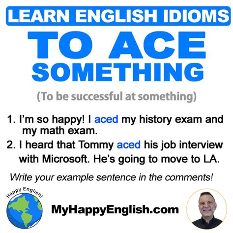 ace meaning in english class