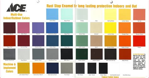 ace paint color chart