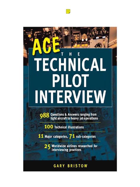 Review Of Ace The Technical Pilot Interview Pdf 2023