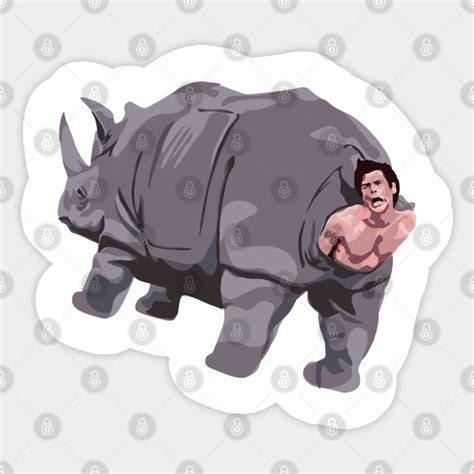 ace ventura rhino sticker