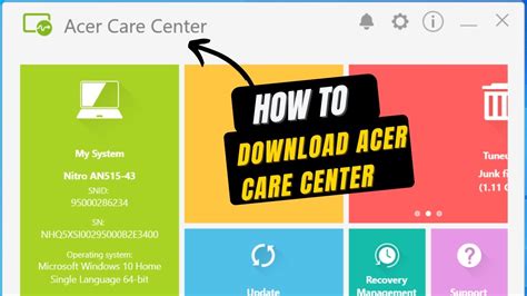 acer care center application download