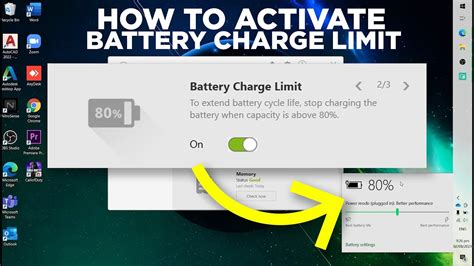 acer laptop battery charging limit