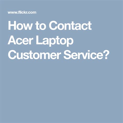 acer laptop customer support